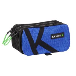 Portatodo Triple Kelme Royal Azul Negro 21,5 x 10 x 8 cm