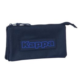 Portatodo Triple Kappa Blue night Azul marino 22 x 12 x 3 cm