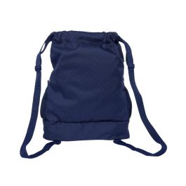 Mochila Saco Infantil Benetton Varsity Gris Azul marino 35 x 40 x 1 cm