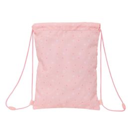 Bolsa Mochila con Cuerdas Safta Bunny Rosa 26 x 34 x 1 cm