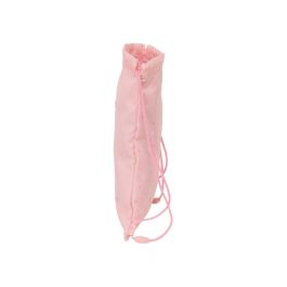 Bolsa Mochila con Cuerdas Safta Bunny Rosa 26 x 34 x 1 cm