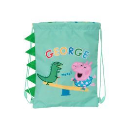 Bolsa Mochila con Cuerdas Peppa Pig George Menta 26 x 34 x 1 cm Precio: 9.0749998427. SKU: B1284YS2M9