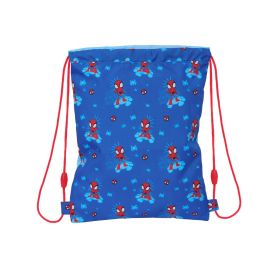 Bolsa Mochila con Cuerdas Spidey Azul 26 x 34 x 1 cm