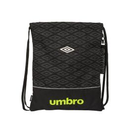 Bolsa Mochila con Cuerdas Umbro Lima Negro 35 x 40 x 1 cm Precio: 7.49999987. SKU: B1H7BRBYGV