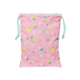 Portameriendas Peppa Pig Ice cream Saco 20 x 25 x 1 cm Rosa Menta