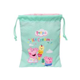 Portameriendas Peppa Pig Ice cream Saco 20 x 25 x 1 cm Rosa Menta