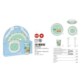 Set de Menaje Infantil Safta Coches (5 Piezas)