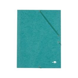 Carpeta Liderpapel Gomas Folio 3 Solapas Carton Simil Prespan Verde Carpeta Liderpapel Gomas Folio 3 Solapas Carton Simil Prespan Verde