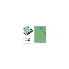Carpeta Liderpapel Gomas Folio 3 Solapas Carton Simil Prespan Verde Carpeta Liderpapel Gomas Folio 3 Solapas Carton Simil Prespan Verde