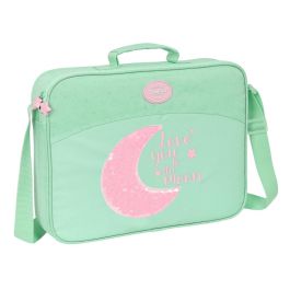 Cartera extraescolares reciclado blackfit8 "moon" 38x28x6 cm