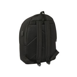 Mochila doble para portatil 15,6"+usb kings league "ultimate móstoles" 31x44x18 cm