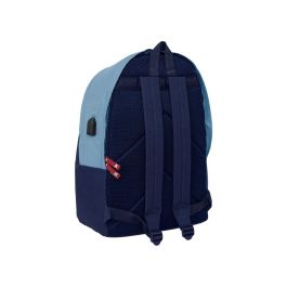 Mochila Safta Doble Para Portatil 15,6-' + Usb Munich Royal 440x310x180 mm