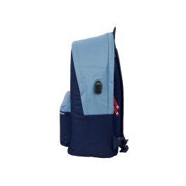 Mochila Safta Doble Para Portatil 15,6-' + Usb Munich Royal 440x310x180 mm