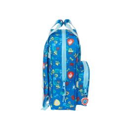 Mochila infantil con asas adapt. a carro paw patrol "pups rule" 20x28x8 cm