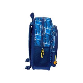 Mochila Safta Junior Adaptable A Carro Hot Wheels Sonny 380x320x120 mm