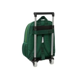 Mochila Safta Mod. 006 Con Carro 705 Resistente Agua Real Betis Balompie 340x280x100 mm