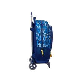 Mochila Safta Mod. 522 Con Carro 905 Hot Wheels Sonny 420x320x150 mm