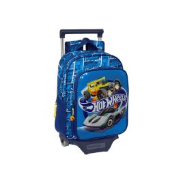 Mochila Safta Mod. 524 Con Carro 705 Hot Wheels Sonny 330x270X100 mm