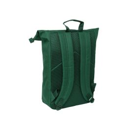 Mochila Safta Solapa Para Portatil 15,6'' Resistente Agua Real Betis Balompie 420x280x130 mm