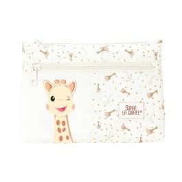 Bolso Escolar Portatodo Safta Grande 2 Cremallera Reciclado Y Repelente Agua Sophie La Girafe Honey 160x230x30 mm Precio: 10.50000006. SKU: B1CZ8D585L