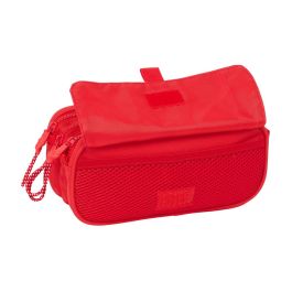 Bolso Escolar Portatodo Safta Triple Big Atletico De Madrid 100x215x80 mm