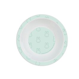 Set De Platos Cubiertos Y Vaso Safta Miffy Menta 260x260x90 mm