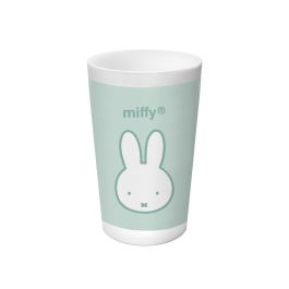 Set De Platos Cubiertos Y Vaso Safta Miffy Menta 260x260x90 mm