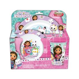 Set Micro Safta Kids 5 Piezas En Estuche Gabby S Dollhouse Party 240x245x55 mm