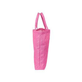 Bolsa Shopping Bag Safta Barbie Logomania Rosa 450x500x100 mm