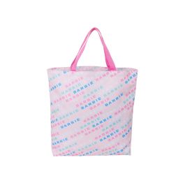 Bolsa Shopping Bag Safta Barbie Logomania 450x500x100 mm