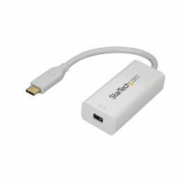 Adaptador USB C a Mini DisplayPort Startech CDP2MDP Blanco 4K Ultra HD Precio: 45.95000047. SKU: S55058286