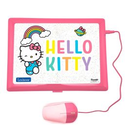 Lexibook Ordenador Portátil Hello Kitty JC598HKI2 Bilingüe Educativo con 124 Actividades Español Inglés +4 Años