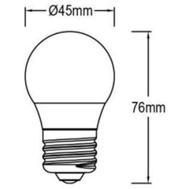 Lámpara Led Esférica Frost E27 De 4W 4500K Pack De 4 PANASONIC-PANALIGHT LDGHV5L45CFE272EPL-ECO-4x