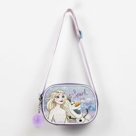 Cerdá Bolso de Fantasía Frozen, 14.5 x 10.5 x 4.0 cm, Color Azul, Edad Mínima 3 Años