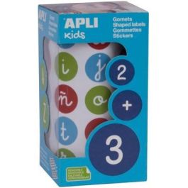 Apli Gomets Abecedario Minúsculas Redondos 20 mm Adhesivo Removible 900 Unidades Precio: 4.49999968. SKU: B1CF69RJ2G