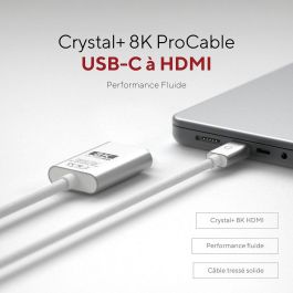 Cable USB Linq Byelements LQCCH200 Gris 2 m