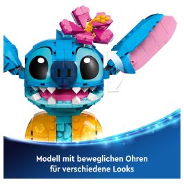 LEGO Disney Stitch 43249 Lilo & Stitch Set de Construcción con Figura y Accesorios