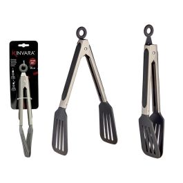 Kinvara Pinza de Cocina de Nylon y Acero Inoxidable Gris 26 cm (36 Unidades) Precio: 66.50000038. SKU: B1BVMX44QG