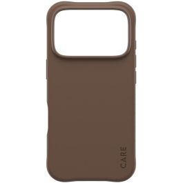 PanzerGlass Funda Fashionable Care by Samba Espresso iPhone 17 Pro con MagSafe, TPU 100% Reciclado, Protección Caídas 2.4m