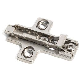 Salice BAR3R Base Domi Avión para Bisagras Serie 100/200/B/Silentia+ Zamak Níquel, Clip Enganche Rápido H3 Precio: 1.49999949. SKU: B1HC3WF4W3