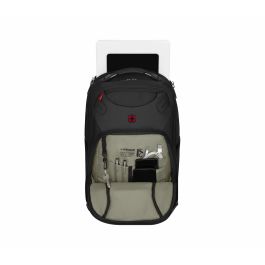 Wenger Cosmic Mochila para portátil 17 pulgadas con bolsillo para tablet, negra