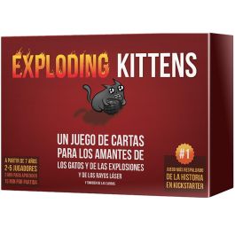 Asmodee Juego Exploding Kittens. Ruleta rusa en versión gatuna, roba cartas hasta que salga el exploding. Precio: 19.89000057. SKU: B17RZQDWMN