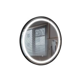 Espejo de pared Home ESPRIT Negro Moderno 80 x 2 x 80 cm Espejo de pared Home ESPRIT Negro Moderno 80 x 2 x 80 cm