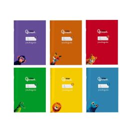 Libreta Liderpapel Pautaguia Tapa Cartoncillo 32H Din A5+ 75 gr Cuadriculado Pautado 5 mm Con Margen 6 Colores Surtidos Libreta Liderpapel Pautaguia Tapa Cartoncillo 32H Din A5+ 75 gr Cuadriculado Pautado 5 mm Con Margen 6 Colores Surtidos