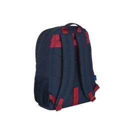 Mochila Escolar F.C. Barcelona Azul Granate (32 x 44 x 16 cm)