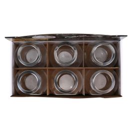 Anna Tarro de Vidrio con 2 Posiciones, 450 ml - Dimensiones: 8x10x10 cm (24 Unidades)