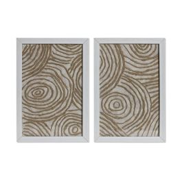 Cuadro Moderno DKD Home Decor Natural Blanco 2 x 30 x 20 cm Set de 2 Precio: 25.4999998. SKU: B1GB7B3TK5