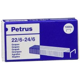 Petrus Grapas 22-6-24-6 galvanizadas - Caja de 1000 unidades Precio: 21.78999944. SKU: B12XF56Z37