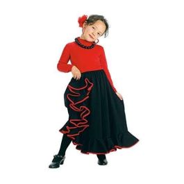 Falda rociera infantil negra t-3 (7-9 años) Precio: 18.1016. SKU: B1JN9QX38T