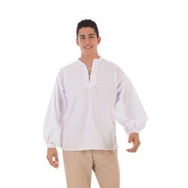 Disfraz adulto camisa medieval blanca 50%cot 50%pol t-l talla l Precio: 16.8432. SKU: B15KHX3R25